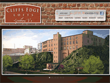 Tablet Screenshot of cliffsedgelofts.com